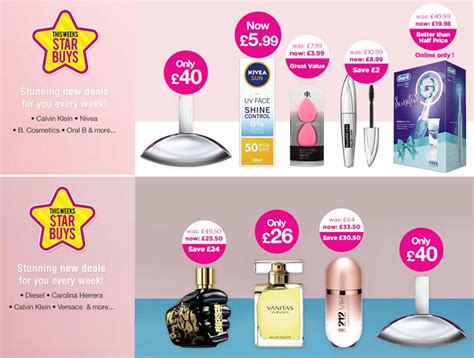 superdrug fragrance offers this week.